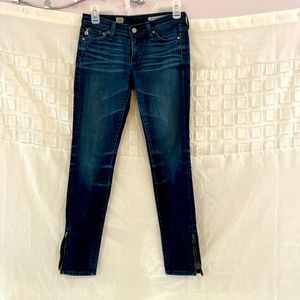 AG zip legging pants